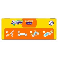 Swiffer DUSTER STARTER STAUBMAGNET Staubfangtücher Mikrofaser, 1 Set