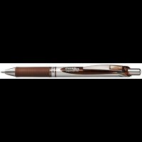 Pentel EnerGel BL77 Gelschreiber braun/silber 0,35 mm,...