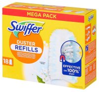 Swiffer DUSTER REFILLS MEGA PACK Staubfangtücher Mikrofaser, 18 St.