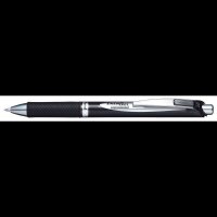 Pentel ENERGEL BLP77 Gelschreiber schwarz/silber 0,35 mm,...
