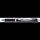 Pentel ENERGEL BLP77 Gelschreiber schwarz/silber 0,35 mm, Schreibfarbe: rot, 1 St.