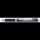Pentel ENERGEL BLP77 Gelschreiber schwarz/silber 0,35 mm, Schreibfarbe: blau, 1 St.