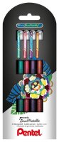 Pentel Hybrid Dual Metallic Gelschreiber 0,5 mm,...