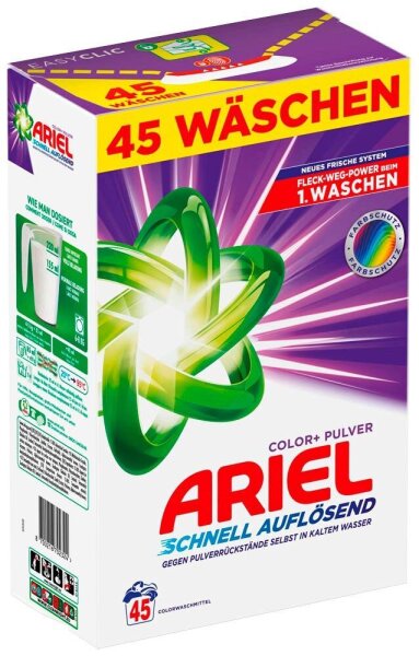 ARIEL COLOR+ Waschmittel Pulver, 2,475 kg  ( 8700216702324 )