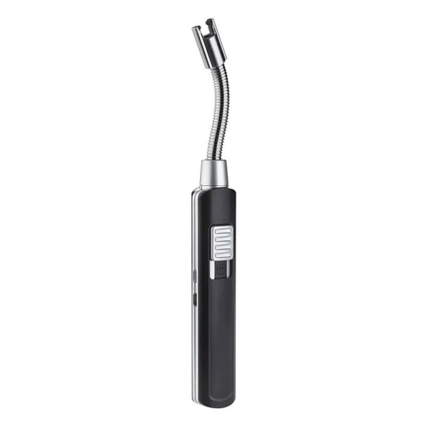 TFA® Lichtbogenfeuerzeug schwarz, silber, 1 St.