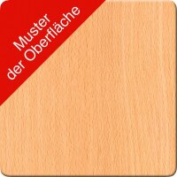PAPERFLOW easyDesk Doppelschreibtisch buche rechteckig, 4-Fuß-Gestell weiß 320,0 x 166,0 cm