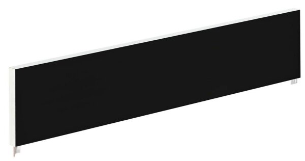 PAPERFLOW Tischtrennwand, schwarz 120,0 x 33,0 cm, 1 St.