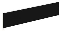 PAPERFLOW Tischtrennwand, schwarz 120,0 x 33,0 cm, 1 St.