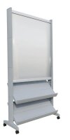 PAPERFLOW Prospektregal SPP1.35 silber DIN A3, DIN A4 6...