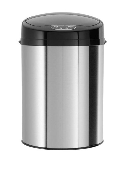 Echtwerk Sensor Mülleimer 9,0 l edelstahl, gebürstet, 1 St.