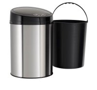 Echtwerk Sensor Mülleimer 9,0 l edelstahl,...