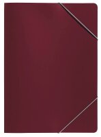 OXFORD Eckspanner image DIN A4 bordeaux, 10 St.