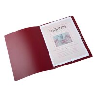 OXFORD Eckspanner image DIN A4 bordeaux, 10 St.