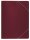 OXFORD Eckspanner image DIN A4 bordeaux, 10 St.