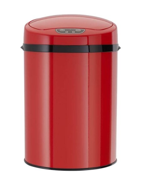 Echtwerk Sensor Mülleimer 9,0 l rot, 1 St.