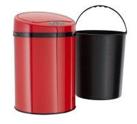 Echtwerk Sensor Mülleimer 9,0 l rot, 1 St.