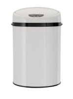 Echtwerk Sensor Mülleimer 9,0 l weiß, 1 St.