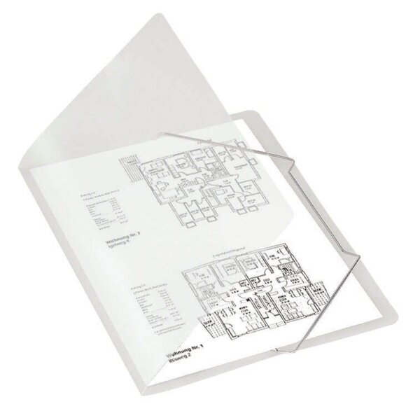 OXFORD Eckspanner image DIN A4 transparent, 10 St.
