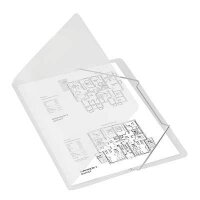 OXFORD Eckspanner image DIN A4 transparent, 10 St.