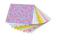 folia Faltblätter Springtime mehrfarbig 50 Blatt  (...