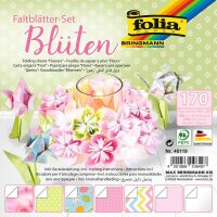 folia Faltblätter Blüten mehrfarbig 170 Blatt...