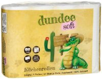 dundee Küchenrollen 3-lagig, 4 Rollen