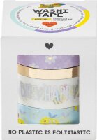 folia BEE Deko-Klebeband matt 15,0/5,0 mm x 5,0 m 4...