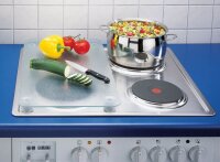 WENKO Herdabdeckplatten transparent, 2 St.