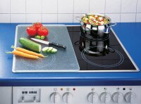 WENKO Herdabdeckplatten transparent, 2 St.
