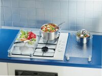 WENKO Herdabdeckplatten transparent, 2 St.