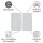 WENKO Herdabdeckplatten transparent, 2 St.