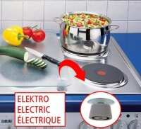 WENKO Herdabdeckplatten Kaffee braun, 2 St.