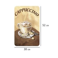 WENKO Herdabdeckplatten Kaffee braun, 2 St.