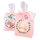 folia Geschenktüten Set Floral rosa 11,5 x 19,0 cm, 6 St.  ( 48203 )