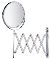 WENKO Wand-Kosmetikspiegel Exclusiv silber