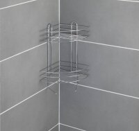 WENKO Exclusiv Duschregal Stahl