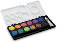 LAMY aquaplus schwarz Wasserfarbkasten 12 Farben