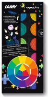 LAMY aquaplus schwarz Wasserfarbkasten 12 Farben