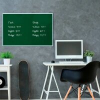 FRANKEN Kreidetafel X-tra!Line® 90,0 x 60,0 cm grün