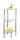 WENKO Badregal Yago silber 30,0 x 30,0 x 74,0 cm