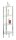 WENKO Badregal Yago silber 30,0 x 30,0 x 104,0 cm