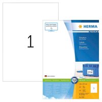 HERMA Etiketten 4428 weiß 210,0 x 297,0 mm, 100 Blatt