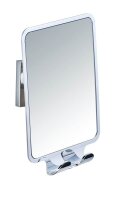 WENKO Wand-Kosmetikspiegel Quadro silber