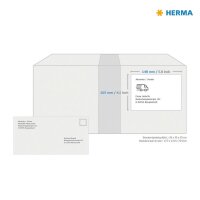 HERMA Etiketten 4627 weiß 105,0 x 148,0 mm, 200 Blatt