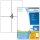 HERMA Etiketten 4627 weiß 105,0 x 148,0 mm, 200 Blatt