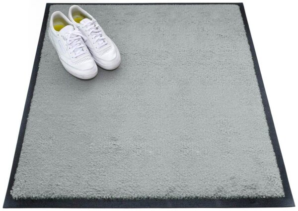 miltex Fußmatte Eazycare Style verkehrsgrau 75,0 x 85,0 cm