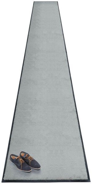 miltex Fußmatte Eazycare Style verkehrsgrau 85,0 x 300,0 cm