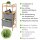 WENKO Beistellregal Bahari braun, grau 44,0 x 34,0 x 96,0 cm, 1 St.