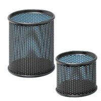WEDO Stiftehalter-Set schwarz Metall, lackiert 8,0 / 6,0...