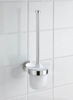 WENKO WC-Garnitur Bosio weiß, glänzend Metall,...